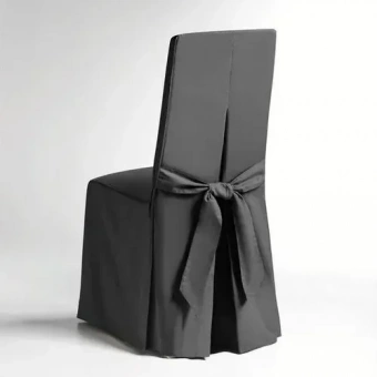 Чехлы на стулья черные